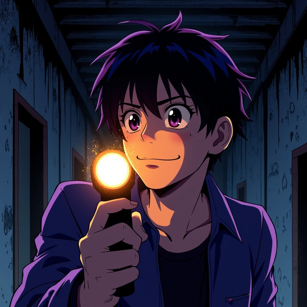 Free Darkness and Discovery Image - Anime, Flashlight, Darkness ...