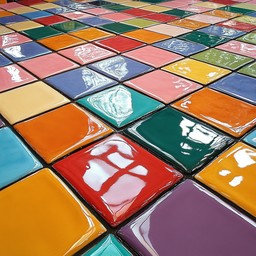 Free Colorful Tiled Floor Image - Colorful, Tiles, Glossy | Download at ...