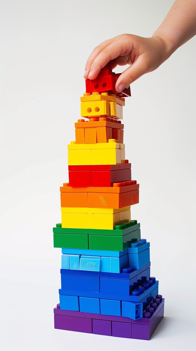 Free Colorful Block Tower Image - Colorful, Toys, Blocks | Download at ...