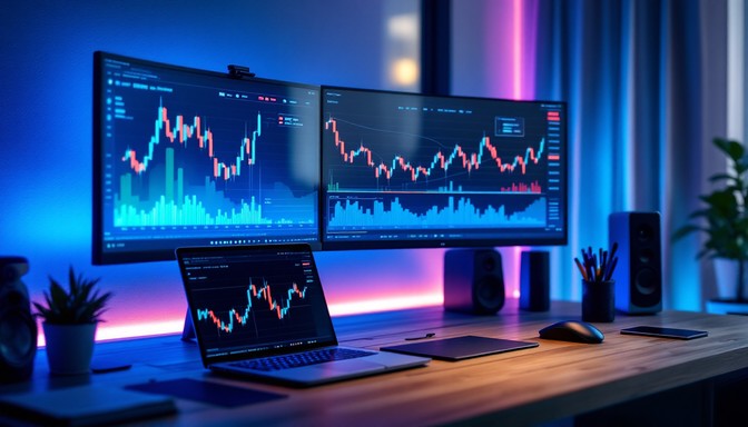 Trading Workspace Download Crypto Trading Station Image - Cryptocurrency, Trading ...