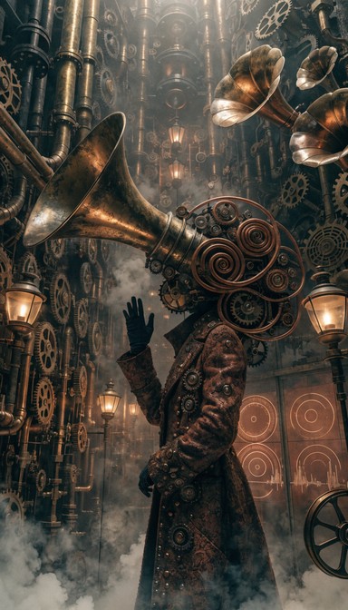 Free Golden Clockwork Seer Image - Oracle, Mechanical, Automaton ...