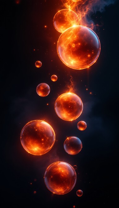 Sphere Fire Pattern Download Cosmic Fire Spheres Image - Cosmic, Sphere, Fire | StockCake