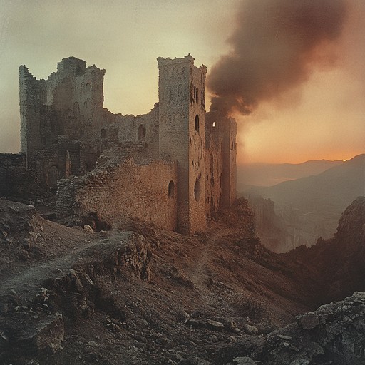 Free Sunset Ancient Ruins Image - Sunset, Ruins, Castle | Download at ...
