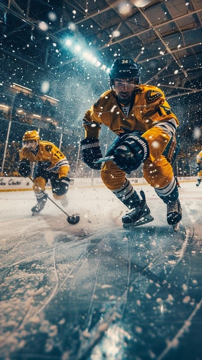Free Intense hockey action Photo - Hockey, Snow, Competition | Download ...