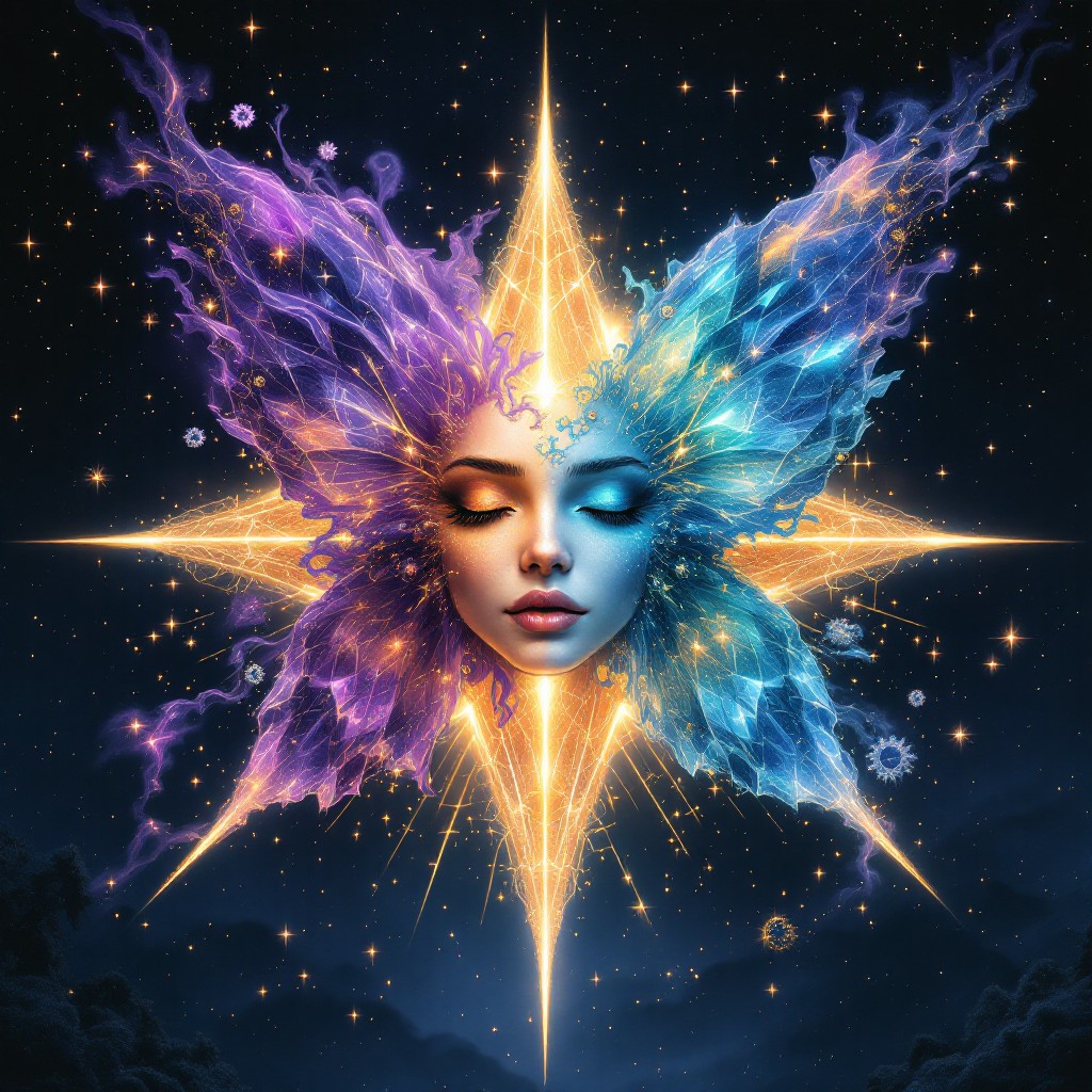 Free Celestial Butterfly Transformation Image - Star, Butterfly ...