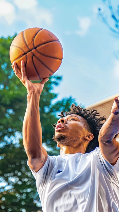 Free Intense basketball shot Image - Basketball, Outdoors, Urban ...