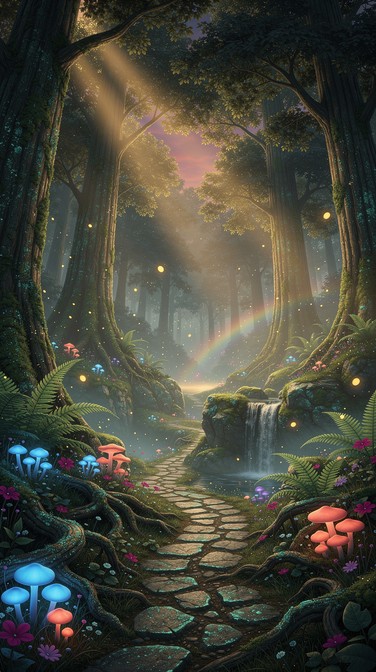 Free Enchanted Forest Path Image - Enchanted, Forest, Magical ...