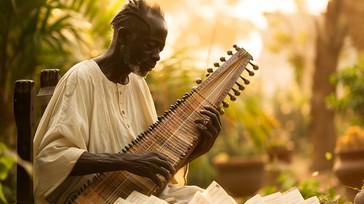 Free Playing Forest Kora Image - Musician, Forest, Kora | Download at ...