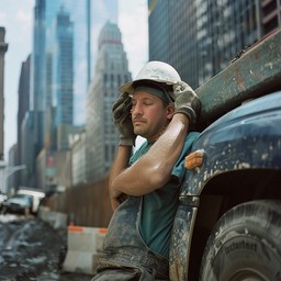 Worker Quick Rest Free Construction Worker Resting Image - Construction, Worker, Rest ...