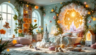 Free Magical Bedroom Dreams Image - Magical, Dreamy, Fantasy | Download ...