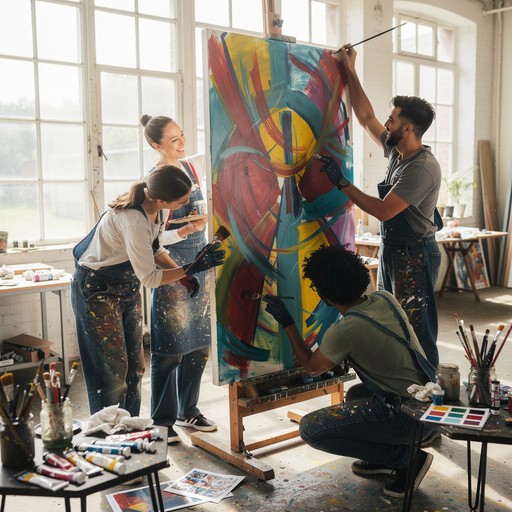 Free Collaborative art creation Image - Art, Collaboration, Creativity ...