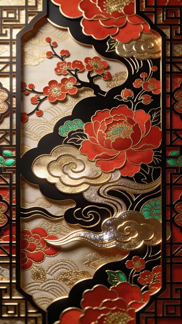 Free Chinese Festive Elegance Image - Chinese, Pattern, Festive ...