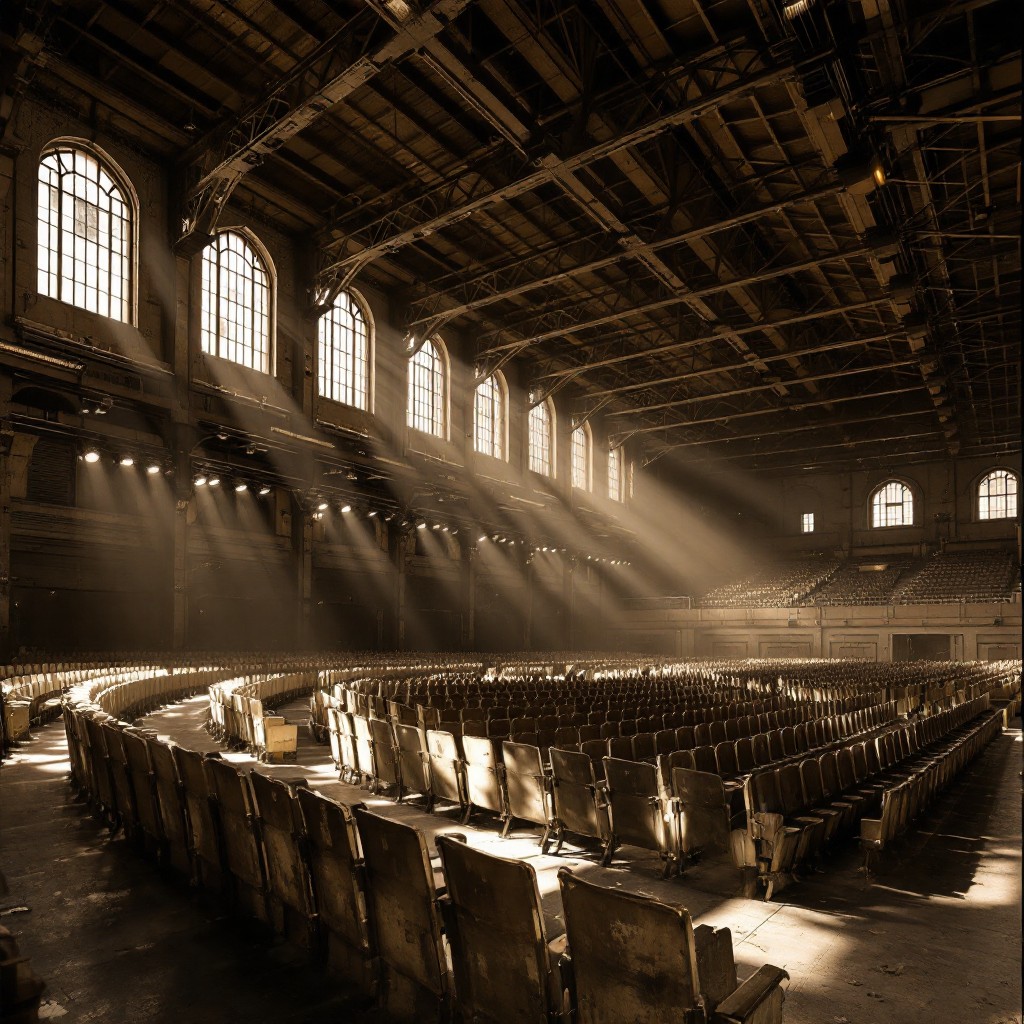 Free Sunlit Arena Interior Image - Arena, Sunbeams, Vintage | Download ...