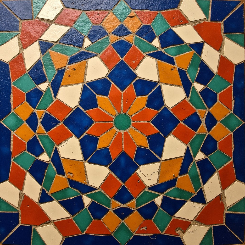 Star Moasic Pattern Free Geometric Mosaic Star Image - Mosaic, Geometric, Star | Download ...