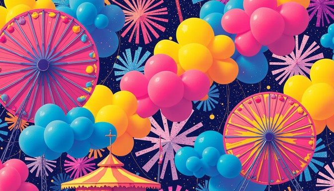 Free Festive Carnival Colors Image - Carnival, Festival, Balloons ...