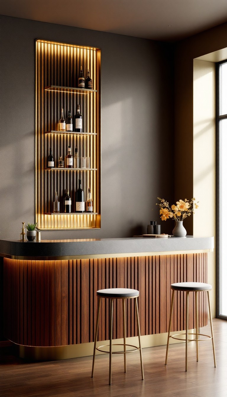 Floating Bar Support Free Luxurious Floating Bar Image - Minimal, Geometric, Floating ...