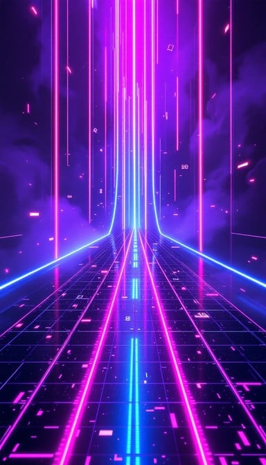 Free Neon Racing Highway Image - Cyberpunk, Neon, Synthwave | Download ...