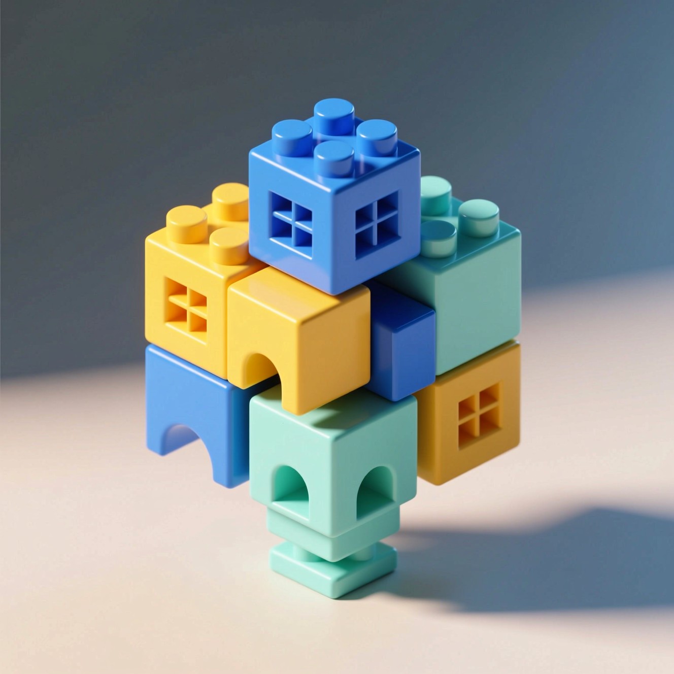 Free Balanced Building Blocks Image - Blocks, Construction, Balance ...