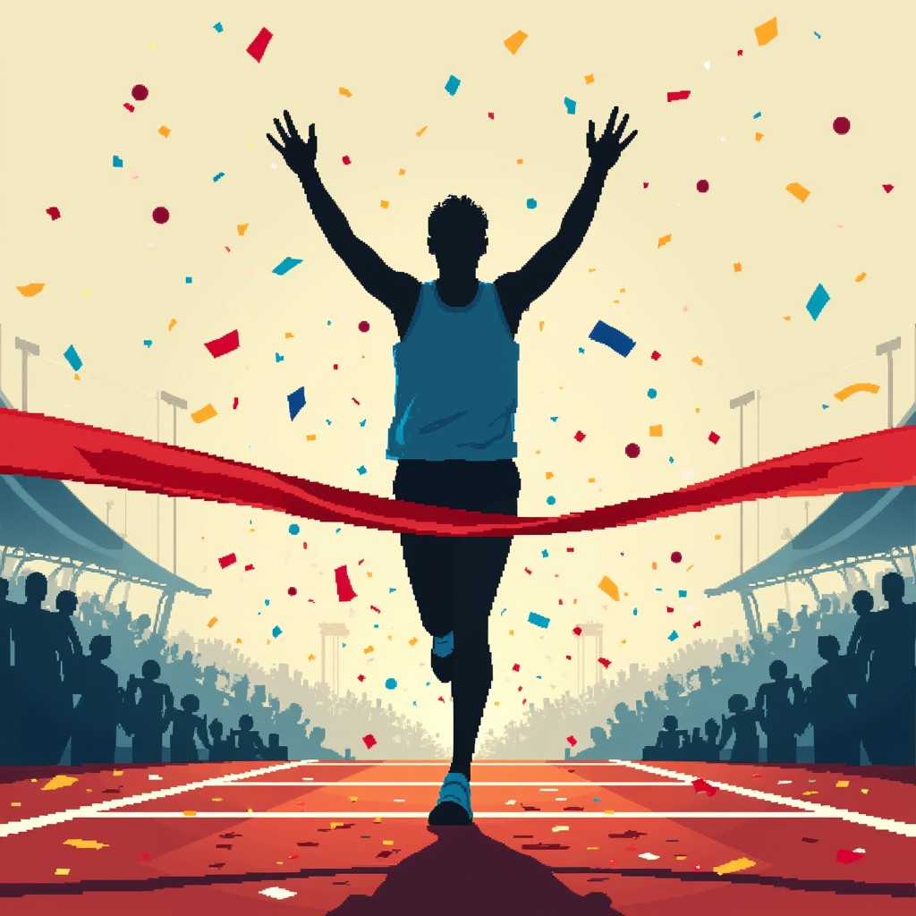 Free Victory in motion Image - Victory, Runner, Finish | Download at ...