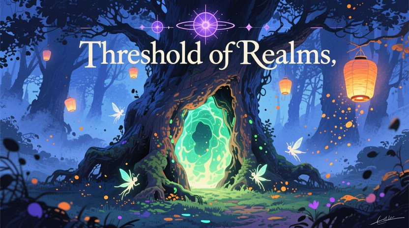 Free Magical Forest Portal Image - Magical, Portal, Tree | Download at ...