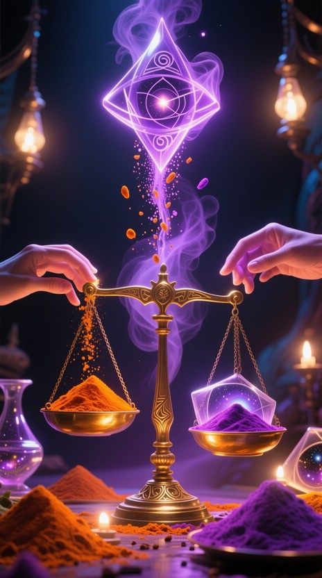 Free Mystical Balance Ritual Image - Mystical, Scales, Balance ...
