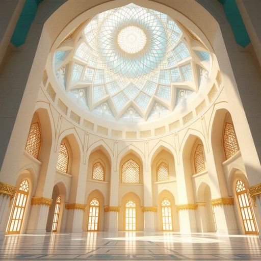 Subtle Colored Mosque Free Sacred Geometric Light Image | Download at StockCake