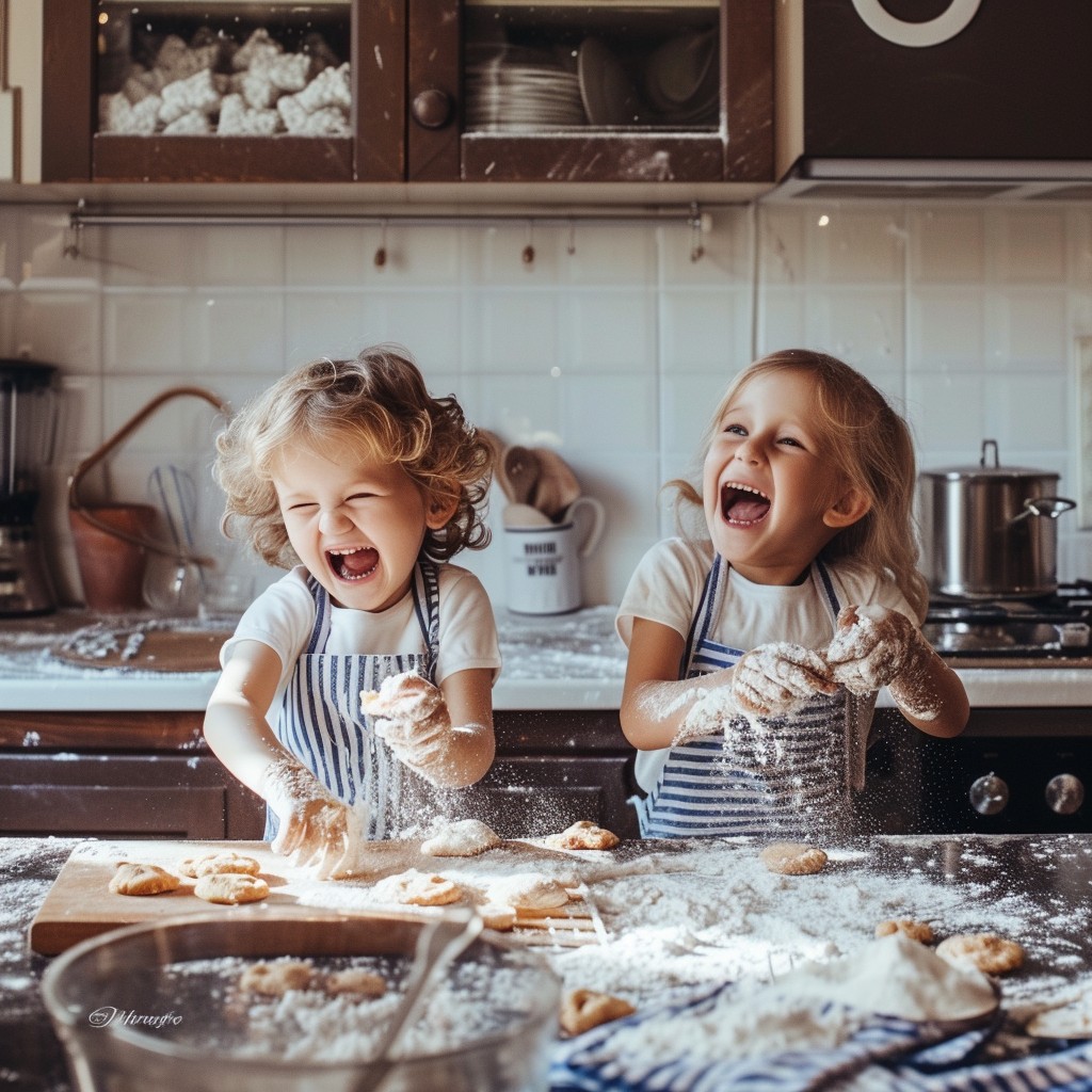 Free Joyful Baking Fun Image - Children, Baking, Kitchen | Download at ...