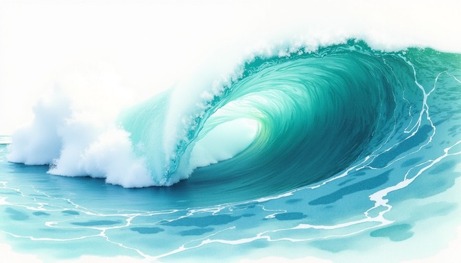 Free Turquoise Wave Curling Image - Wave, Ocean, Turquoise | Download ...