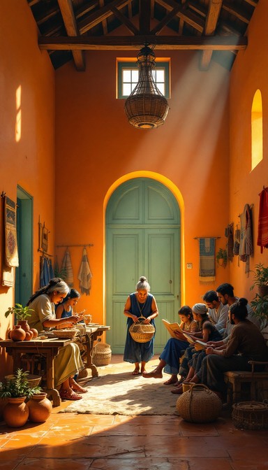 Community Craft Together Free Community Crafts Together Image - Community, Gathering ...