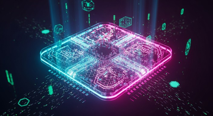Free Futuristic chip technology Image - Technology, Future, Chips ...