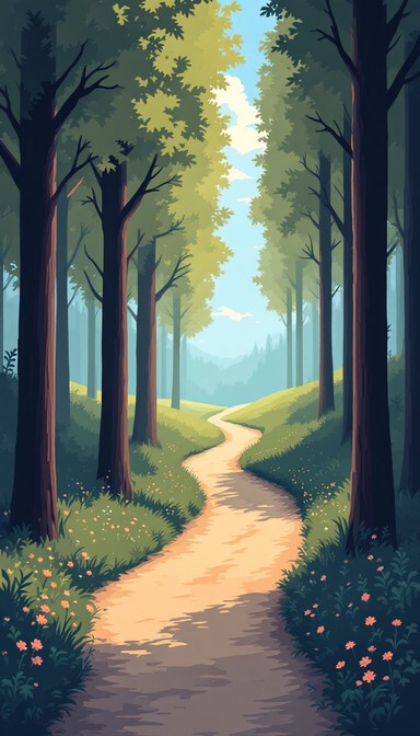 Free Serene Forest Path Image - Path, Forest, Trail | Download at StockCake