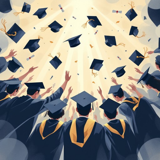 Free Graduation Caps Soaring Image - Graduation, Caps, Diplomas ...