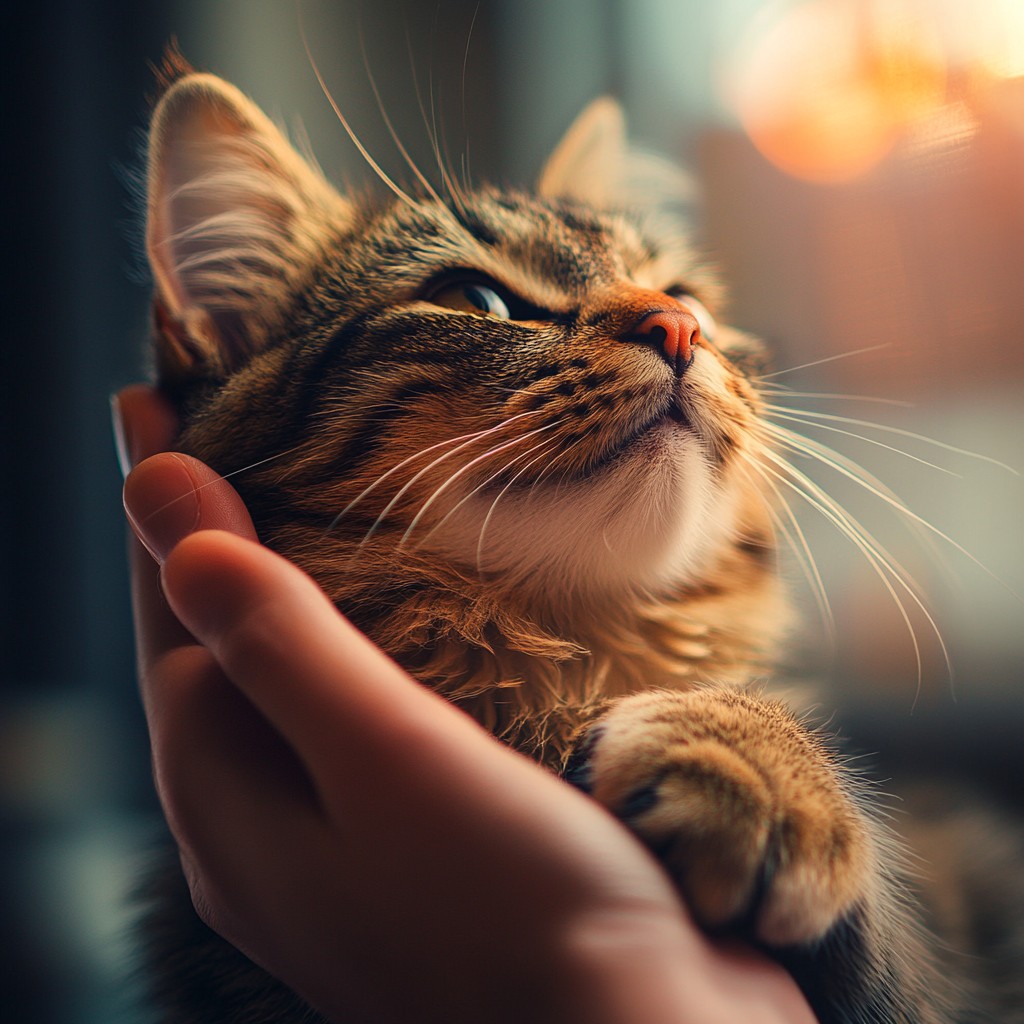 Free Cat in Hand Image - Cat, Pet, Fur | Download at StockCake
