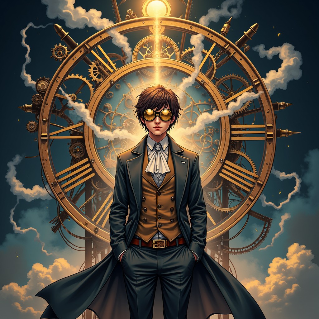 Free Clockwork Time Master Image - Steampunk, Clockwork, Manga ...