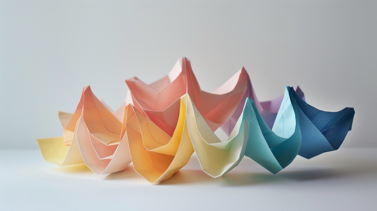Pink Wave Paper Free Colorful Paper Waves Image - Colorful, Paper, Waves | Download at ...