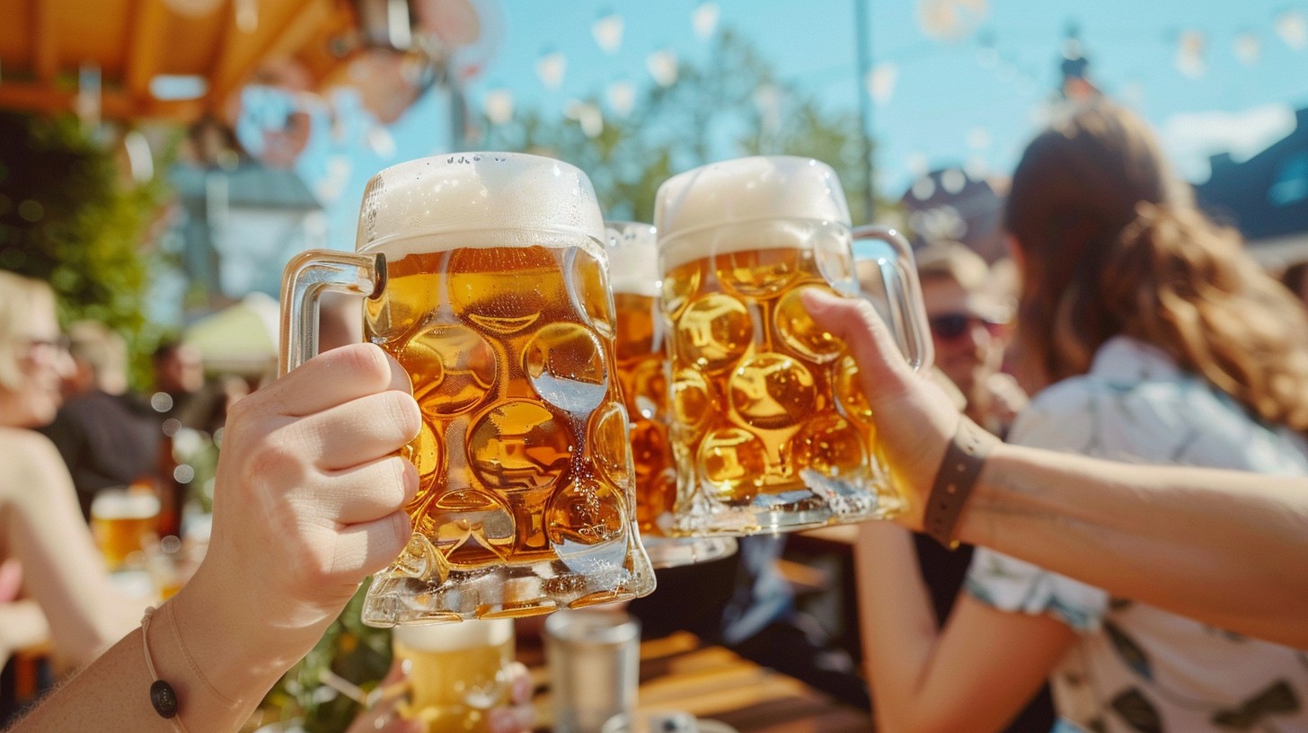 Free Cheers with beer Image - Beer, Cheers, Friends | Download at StockCake