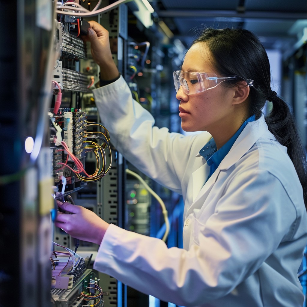 Free Expert Technician Working Image - Technician, Data Center, Server ...