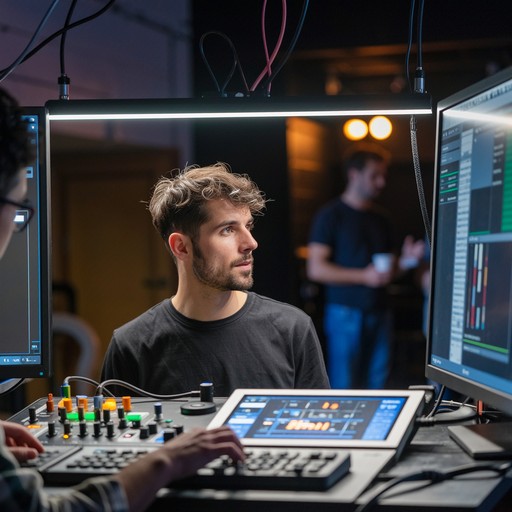 Rehearsal Performance Tech Example Free Theater Tech Working Image - Theater, Technician, Backstage ...