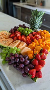 Download Colorful Fruit Assortment Image - Strawberries, Grapes, Kiwi ...