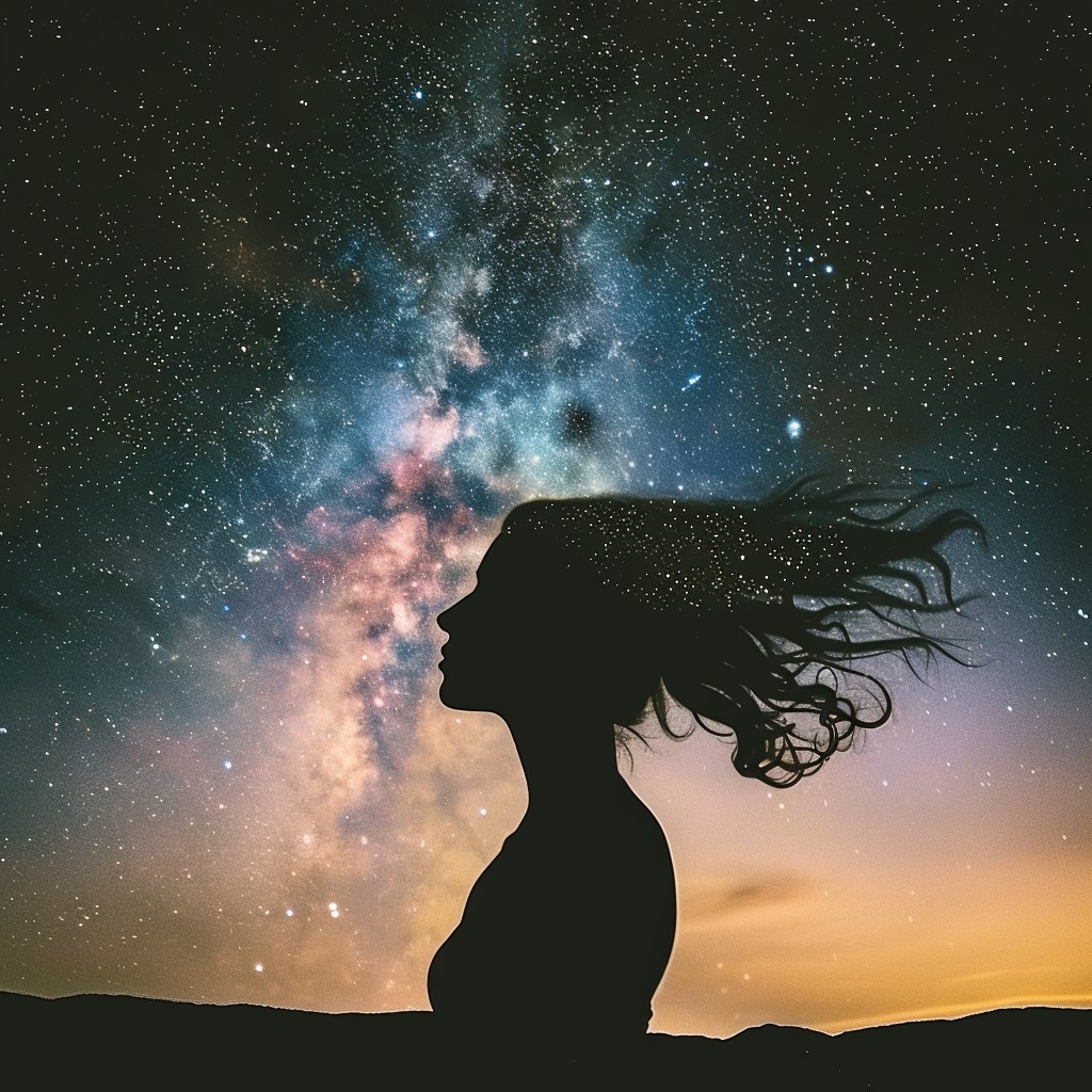 Free Starry Sky Silhouette Image - Starry, Silhouette, Sky | Download ...