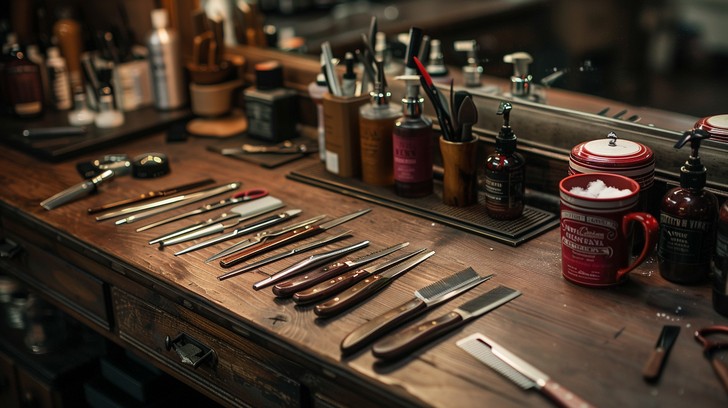 Free Barber's Tools Displayed Image - Barber, Tools, Grooming ...