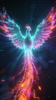 Free Digital Phoenix Rising Image - Phoenix, Bird, Digital | Download ...