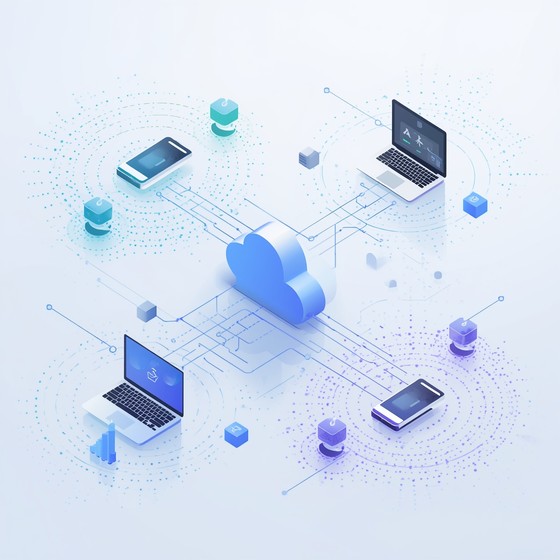 Free Connected Technology Ecosystem Image - Technology, Isometric ...