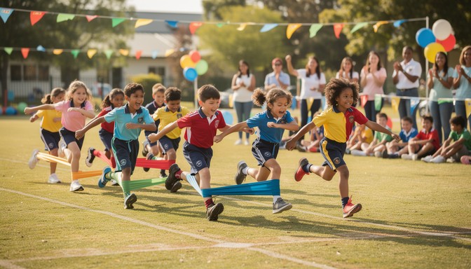 Free Three-Legged Race Fun Image - Children, Race, Sports | Download at ...