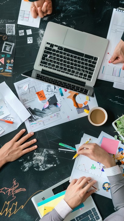 Free Creative work chaos Image - Workspace, Collaboration, Laptop ...