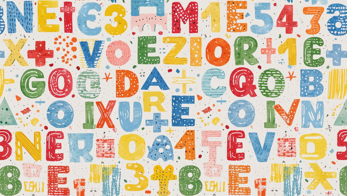 Free Playful Learning Pattern Image - Educational, Pattern, Memphis ...