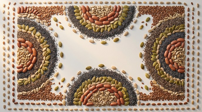 Free Natural Seed Patterns Image - Seeds, Pattern, Border | Download at ...