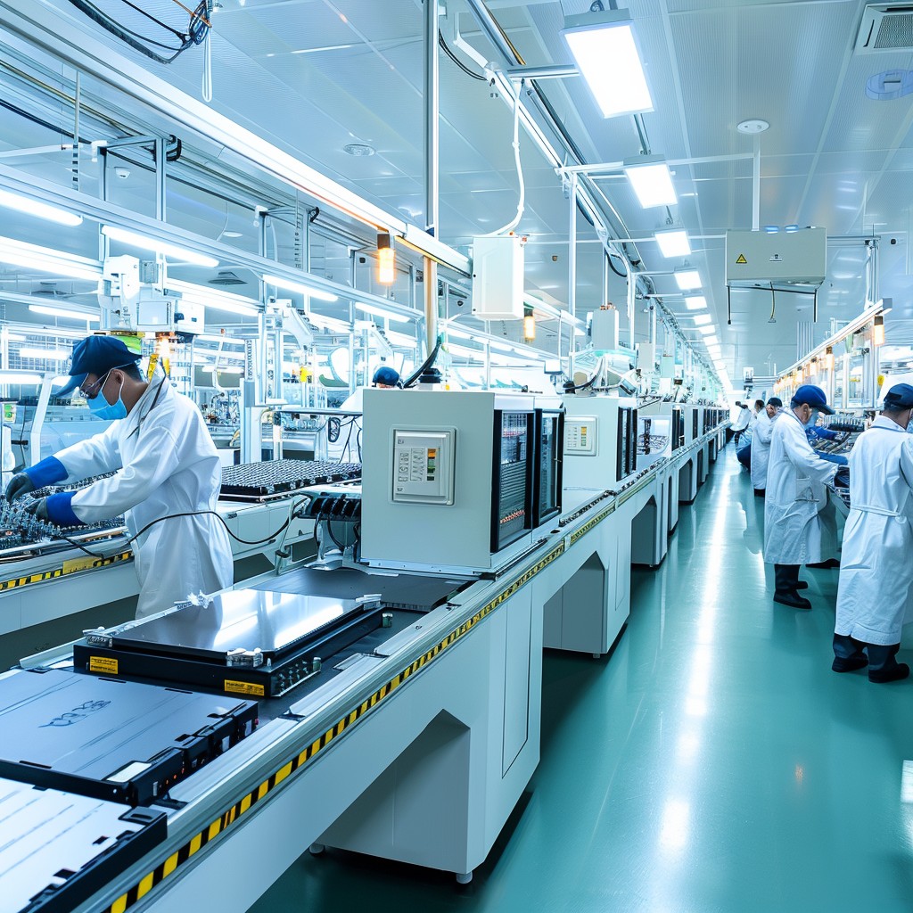 Free High-tech Assembly Line Image - Factory, Technology, Technicians ...