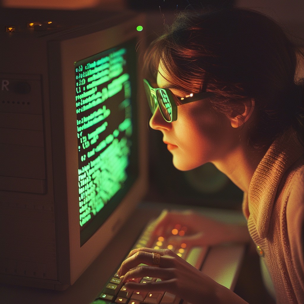 Free Focused Computer Work Photo - Woman, Programmer, Coding | Download ...