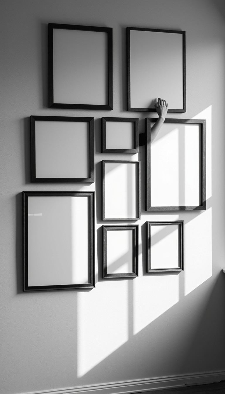 Free Empty Frames Composition Image - Frames, Minimalist, Gallery ...